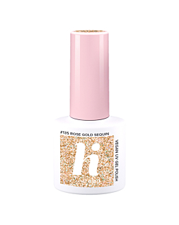 Hi Hybrid Smalto ibrido, 135 Rose Gold Sequin