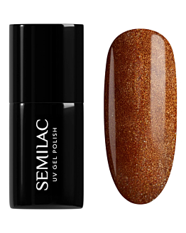 Semilac Lakier hybrydowy UV Hybrid, 944 Glazed Cinnamon