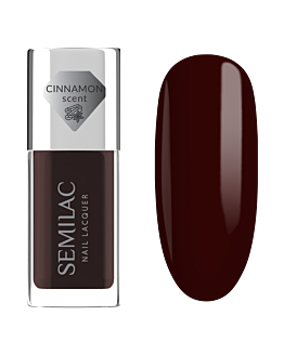 Semilac Smalto classico Nail Lacquer, 112 Wine Red
