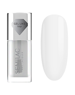 Semilac Top do lakierów klasycznych Nail Laquer Top Gel Like
