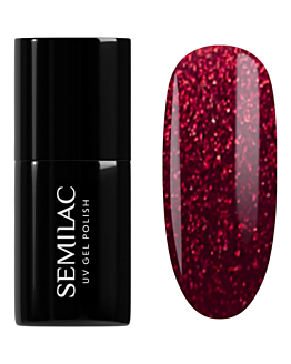Semilac Smalto Ibrido UV Hybrid, 955 Holly Berry Red