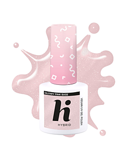 Hi Hybrid Baza do lakieru hybrydowego Glowy Pink Base 