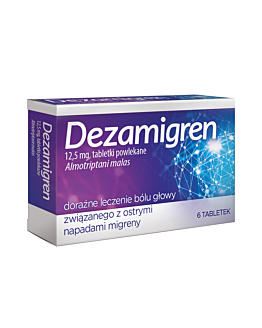 Dezamigren 12,5 mg , Tabletki powlekane, 6 szt.