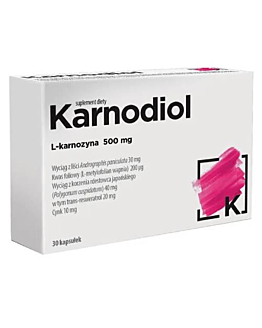 Karnodiol, kapsułki twarde 30 szt.