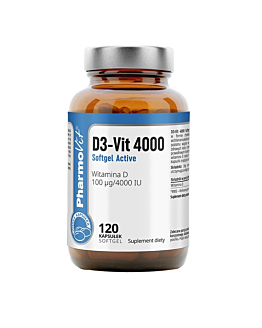 PharmoVit Clean Label D3-Vit 4000 Kapsułki