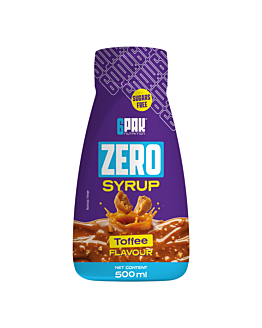 6PAK  Syrup Zero - toffee