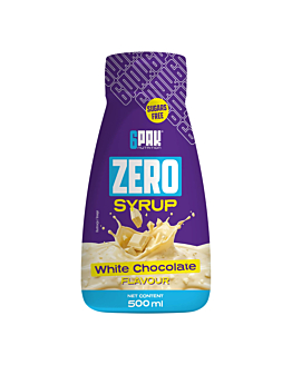 6PAK Syrup Zero - white chocolate 