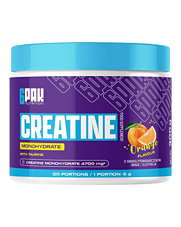 6PAK Creatine Monohydrate Jar Orange, proszek 300g