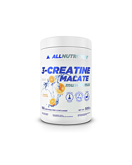 Allnutrition 3-Creatine Malate Muscule Max orange kreatyna, proszek 500 mg