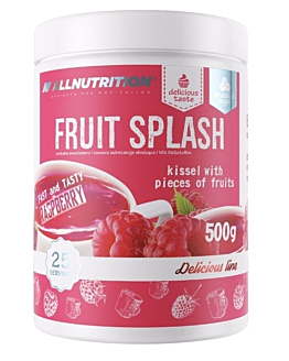 Allnutrition Delicious Line Fruit Splash Raspberry - deser dietetyczny 500 g