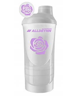 Allnutrition alldeynn shaker 600+350ml white