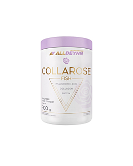 Allnutrition Alldeynn Collarose Fish Raspberry Wild Strawberry Proszek, 300 g