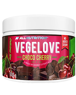 Allnutrition Vegelove Choco Cherry Wegański krem o smaku czekoladowo-wiśniowym