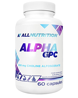 Allnutrition Alpha GPC, Suplement diety wspierający układ nerwowy, Kapsułki