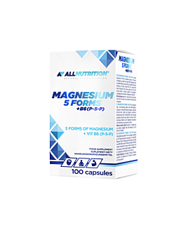 Allnutrition Magnesium 5 Forms + B6(P-5-P), Kapsułki