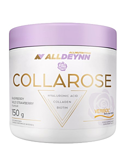 Allnutrition Alldeynn Collarose Raspberry Wild Strawberry Kolagen Proszek, 150 g