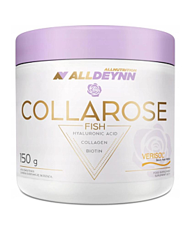 Allnutrition Alldeynn Collarose Fish Raspberry Wild Strawberry Kolagen Proszek, 150 g