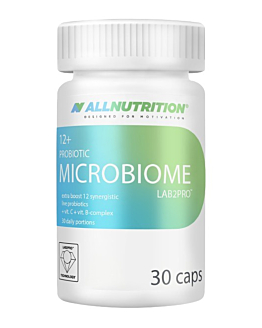 Allnutrition Probiotic Microbiome 12+ LAB2PRO 30 Kapsułek