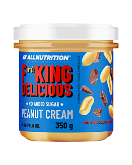Allnutrition Fitking Delicious Peanut Cream with chocolate flakes