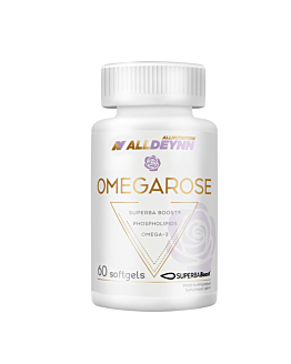 Allnutrition Alledynn Omegarose, 60 kapsułek