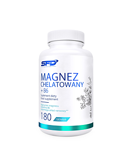 SFD Magnez Chelatowany + B6, 180 tabletek