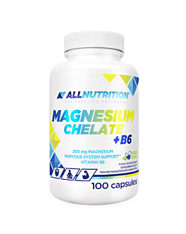 Allnutrition Magnesium Chelate + B6, kapsułki
