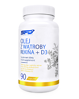 SFD Olej z wątroby rekina + D3, kapsułki