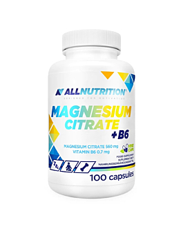 Allnutrition Magnesium Citrate + B6, kapsułki