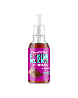 Allnutrition Fitking Delicious Flavor Drops - chocolate Syrop czekoladowy