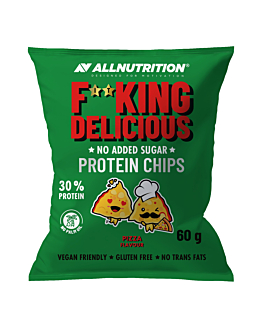 Allnutrition Fitking Delicious Proteinowe Chipsy pizza