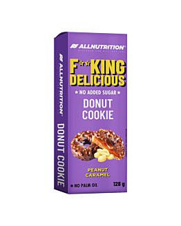 Allnutrition Fitking Delicious Donut Cookie - peanut caramel Ciastka orzechowo karmelowe