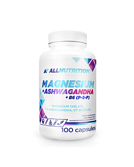 Allnutrition  Magnesium +Ashwagangha+B6(P-5-P) Kapsułki