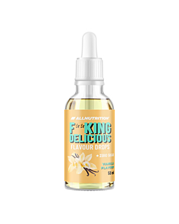 Allnutrition Fitking Delicious Flavor Drops - vanilla Syrop waniliowy