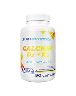 Allnutrition Calcium D3+K2 New Kapsułki, 90 szt.