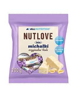 Allnutrition Nutlove Śnieżka Michałki białe oryginalne 