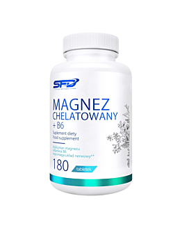 SFD Magnez chelatowany + B6 tabletki 180 szt