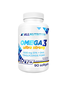 Allnutrition Omega 3 Ultra Strong Kapsułki, 90 szt.
