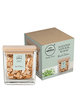 Aroma Home Woody Series Wooden Chips Basil & Verbena