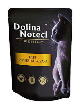 Dolina Noteci Mokra Karma Dla Kota Filet z Piersi Kurczaka Saszetka