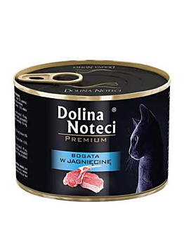 Dolina Noteci Mokra Karma Dla Kota Jagnięcina Puszka