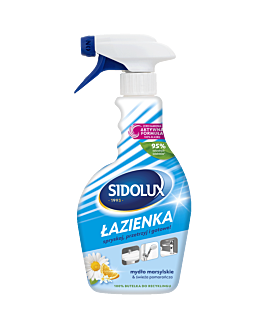 Sidolux Łazienka Mydło Marsylskie i Świeża Pomarańcza - Płyn do czyszczenia 500 ml