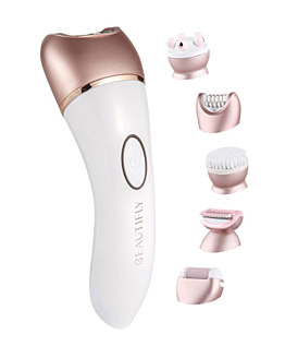 Beautifly 5w1 B-Beauty (Depilator, masażer do ciała, golarka dla kobiet, elektryczny pilnik do stóp)