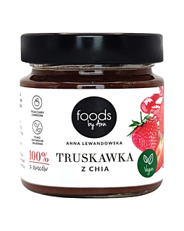 Foods by Ann Dżem Truskawka z chia 