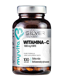 MyVita Silver Witamina C 1000 mg Forte Kapsułki 100 Kapsułek