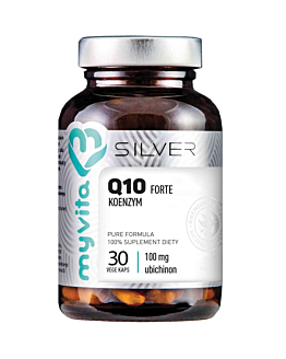 MyVita Koenzym Q10 100 mg Silver Pure 100%, 60 kaps.
