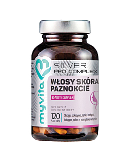 MyVita Włosy Skóra Paznokcie Kapsułki 120 Kapsułek 