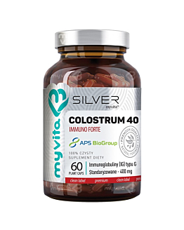 MyVita Colostrum 40 Immuno Forte Silver Pure 100%, 60 kaps.