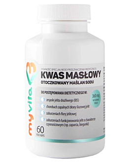 MyVita Kwas Masłowy 360 mg, 60 kaps.
