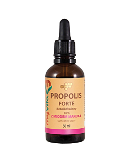 MyVita Propolis10% z Miodem Manuka Krople 50 ml