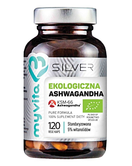 MyVita Ashwagandha Bio 200 mg, 120 kaps.